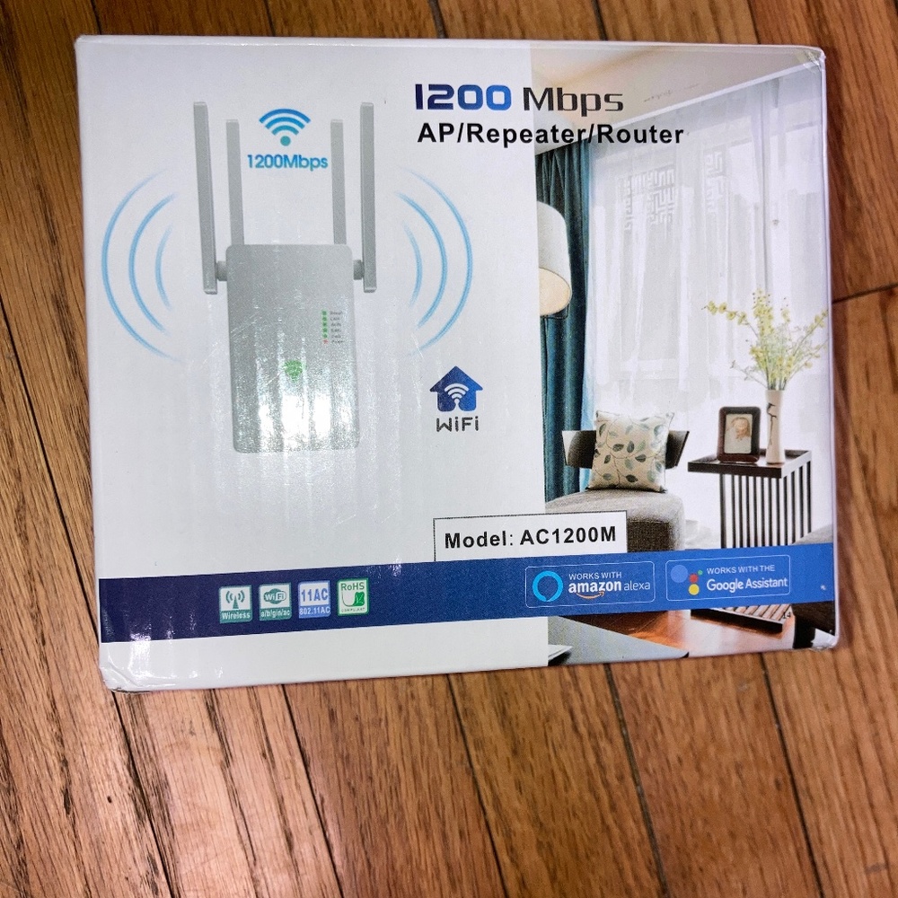 1200 Mbps AP/Repeater/Router Model: AC1200M